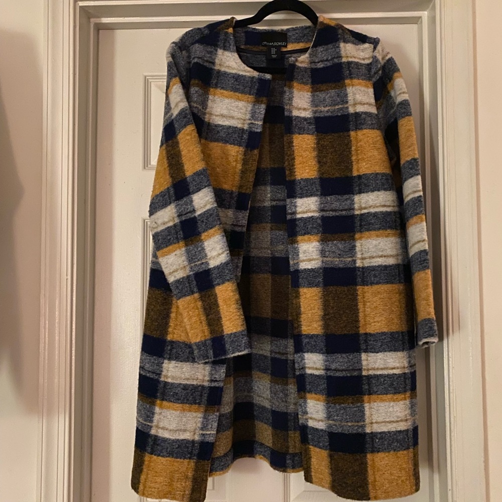 Cynthia Rowley Plaid Jacket